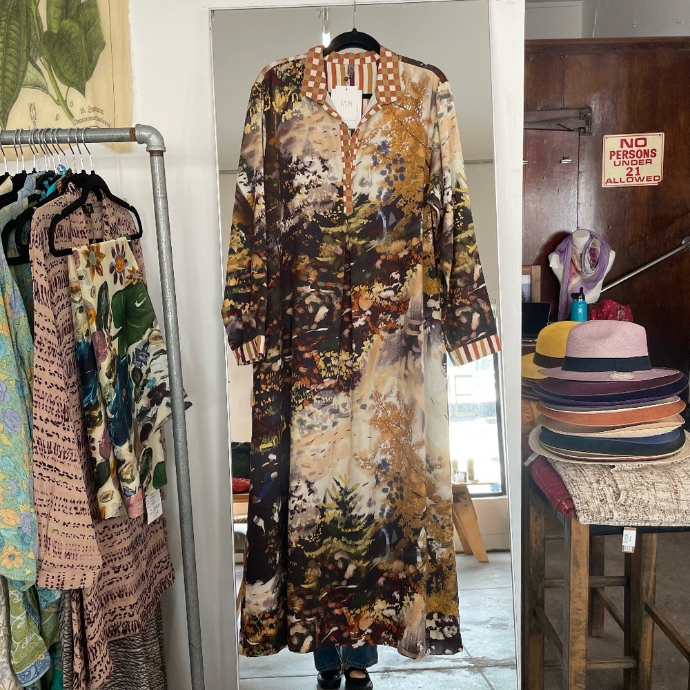 Yavi Long Sleeve Maxi Dress